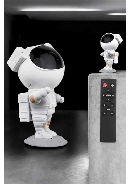 Bfs Çocuklara Özel Projeksiyon Astronot Lamba Speaker Sevimli modelleri