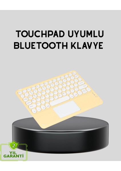 Bfs Bluetooth Kablosuz Klavye – Ince Slim Model, Tablet ve Akıllı Tv Uyumlu, Sessiz Tuşlu Taşınabilir Klavye