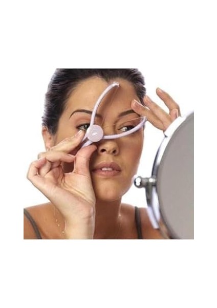 Hombak Pratik Iple Kaş Bıyık Tüy Alma Epilasyon Aleti Makinesi