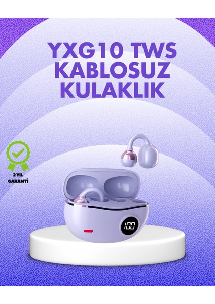 Bfs YXG10 Kablosuz Kulaklık – Bluetooth 5.4, Dokunmatik, LED Ekranlı Şarj Kutusu