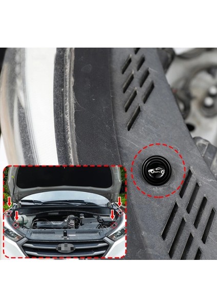 Araba Kapı Ses ve Darbe Emici Pad 10 Adet Siyah (4887) indirimleri