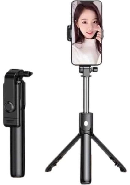 Bfs Selfie Çubuğu Tripod Bluetooth Kumandalı Selfie Çubuğu Telefon Tutucu modelleri