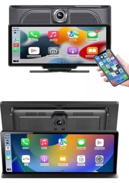 Bfs 4K Ultra Araç Içi Ön ve Arka Kameralı Ekran Hd 2 Kameralı Torpido Üstü Araç Multimedya fırsatları