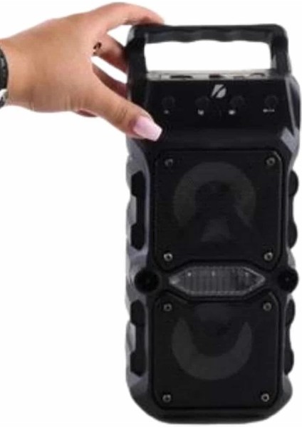 Bfs Bluetooth Hoparlör Çift Mikrofonlu Güçlü Ses Kaliteli Kesintisiz Kablosuz fırsatları