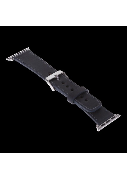 Apple Watch Uyumlu Deri Kordon 42-44-45MM CZ01 Lacivert modelleri