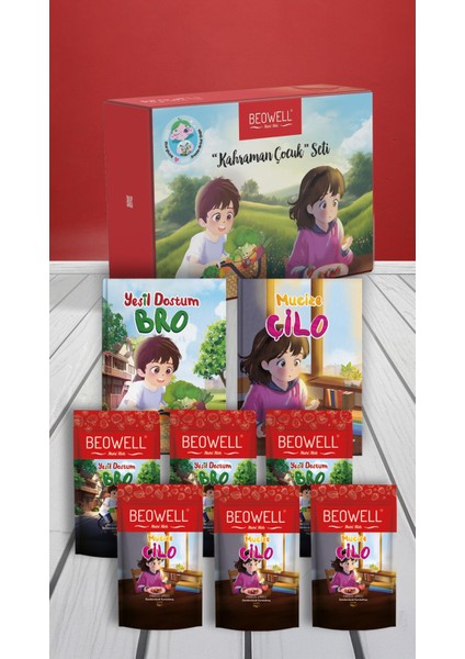 Nutri Kids - Kahraman Çocuk Bro-Çilo Set