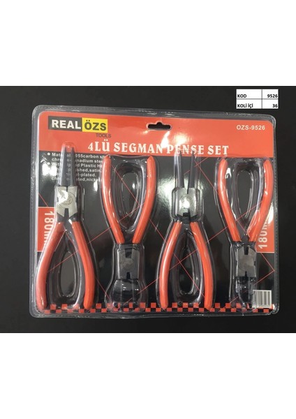 4’lü Takım Segman Pense Seti fiyatları