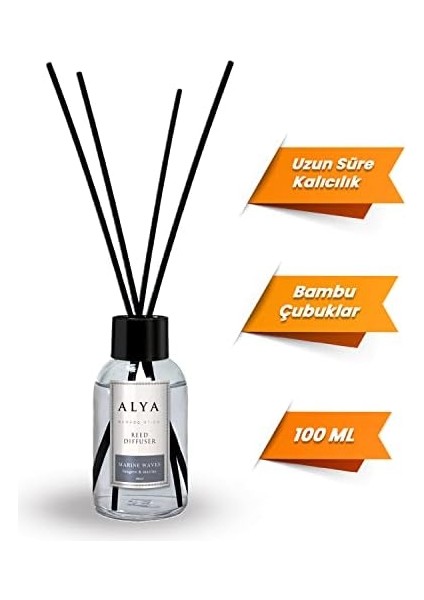 Alya Wave Marine Bambu Çubuklu Oda Kokusu 100 ml fiyatları