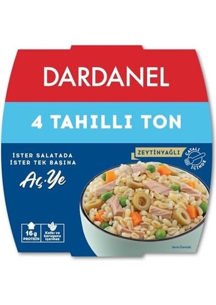 Dardanel Aç Ye Dört Tahıllı Ton Balığı 160 gr modelleri