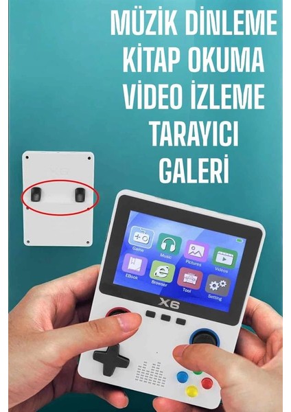 Şarjlı El Atarisi 3.5 Inç Ekran Kitap Okuma, Müzik Dinleme ve Video Izleme indirimleri
