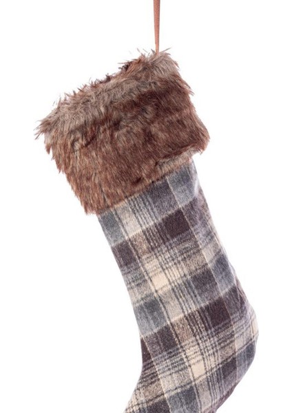 Yılbaşı Süsü Polyester Çorap H 45CM fiyatları