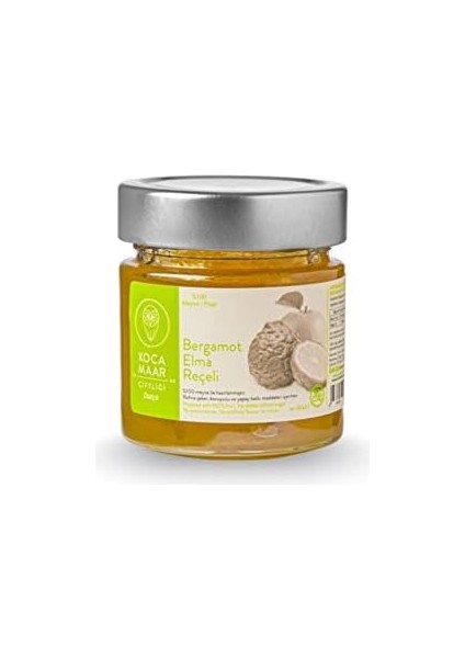 Kocamaar Çiftliği Şeker Ilavesiz Bergamot Elma Reçeli 270 gr fiyatları