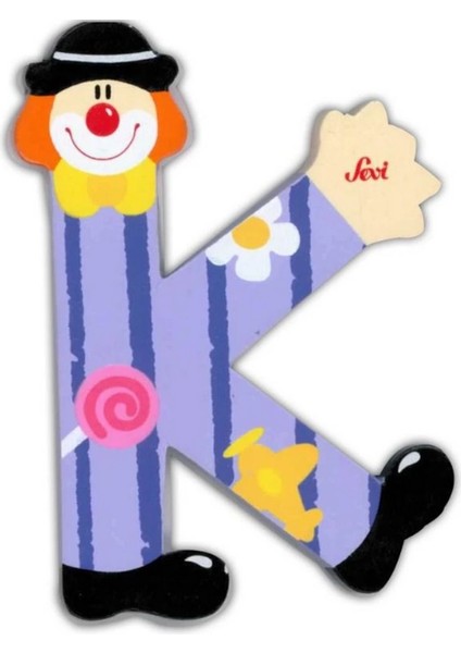 Palyanço Ahşap Harf K