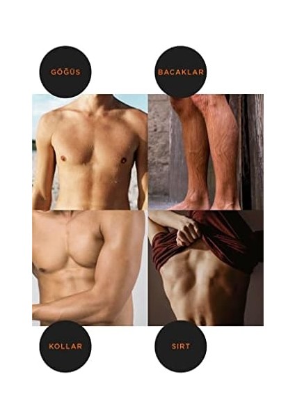 Veet Men Erkeklere Özel Tüy Dökücü Krem Hassas Ciltler 600ML (200 ml x 3 Adet) modelleri