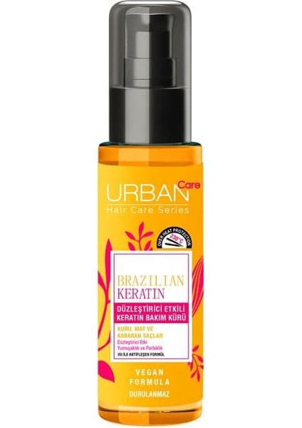 Urban Care Brazilian Keratin Yoğun Saç Bakım Serumu, 75 ml