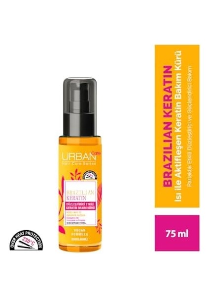 Urban Care Brazilian Keratin Yoğun Saç Bakım Serumu, 75 ml fiyatları
