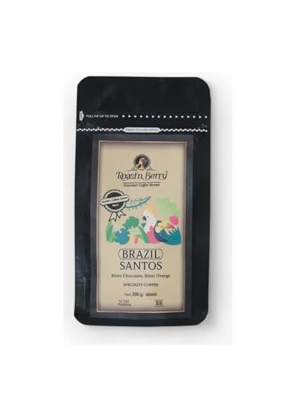 Roast&apos;n Berry Brazil Santos Çekirdek Kahve