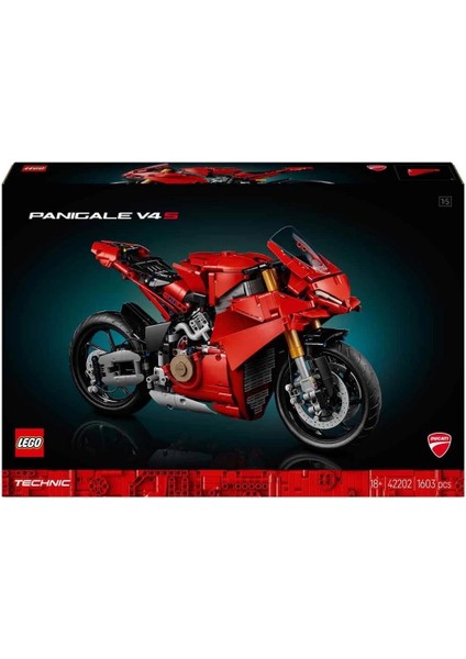 LEGO Technic Ducati Panigale V4 S Motosiklet 42202 fırsatları