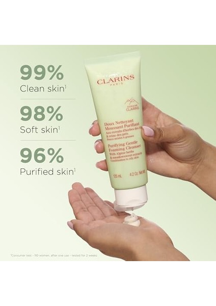 Clarins Purifying Gentle Foaming Cleanser 125 ml Köpük Temizleyici fiyatları