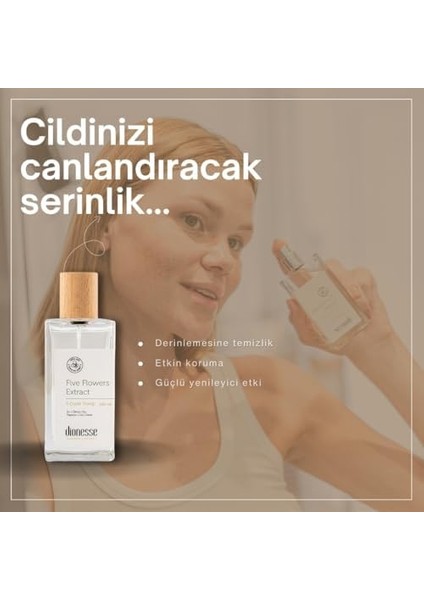 Black Bee 5 Çiçek Detoks Yüz Toniği 100 ml | Siyah Arı Balı ile Cilt Sıkılaştırıcı ve Yatıştırıcı Tonik | Tüm Cilt Tipleri Için Doğal Bakım fiyatları