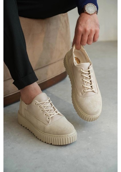 Mtxdpn KB-X516 Kuback Bej Süet Günlük Erkek Ayakkabı (Numara: 40) fırsatları