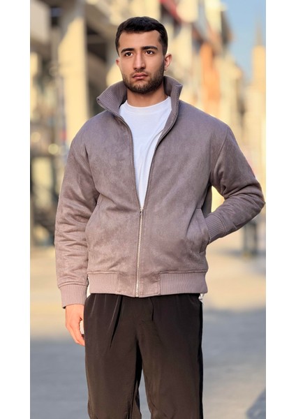 X-2021 Ribanalı Içi Kapitone Süet Mont fiyatları