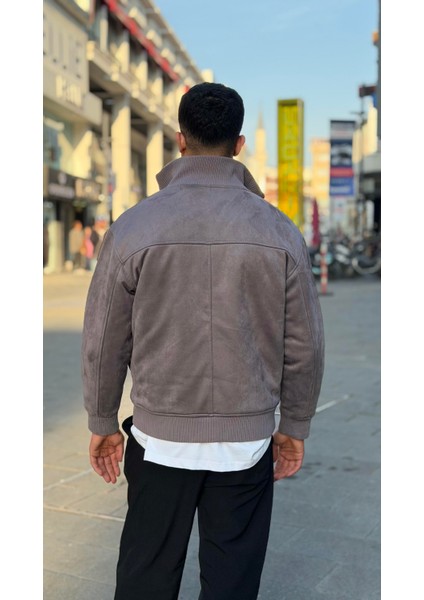 X-2021 Ribanalı Içi Kapitone Süet Mont indirimleri