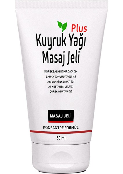 Kuyruk Yağı Masaj Jeli Teskin Edici Plus Konsantre Formül