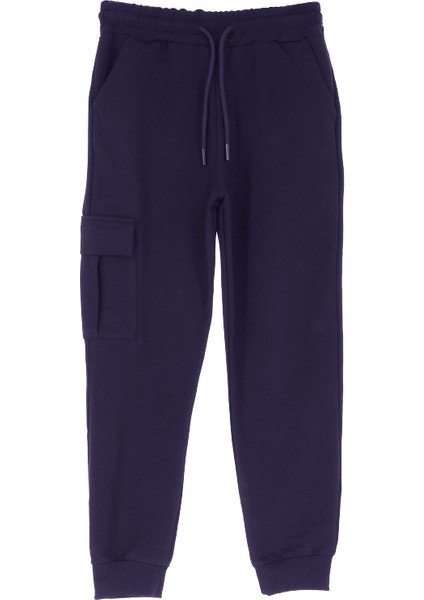 Erkek Çocuk Eşofman Alt-2 Iplik-Kargo Cepli 13-16 Yaş 12403