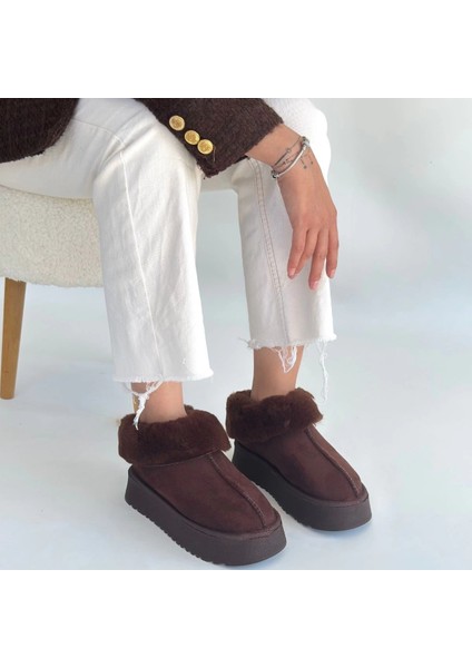 Mtxdpn Edali Kahverengi Süet Bot (Numara: 39) fırsatları