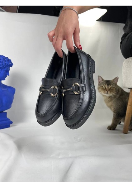 Mtxdpn KB-801 Kuback Kömür Cilt Günlük Kadın Babet (Numara: 37) fiyatları