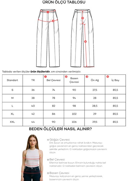 Orta Bel Düz Kesim Pantolon fiyatları