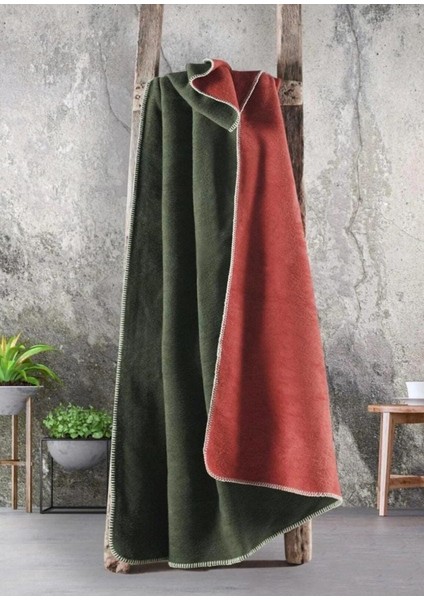 Çift Kişilik Düz Pamuklu Battaniye Çift Taraflı 200 x 220 fırsatları