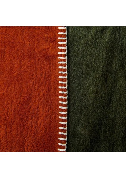 Çift Kişilik Düz Pamuklu Battaniye Çift Taraflı 200 x 220