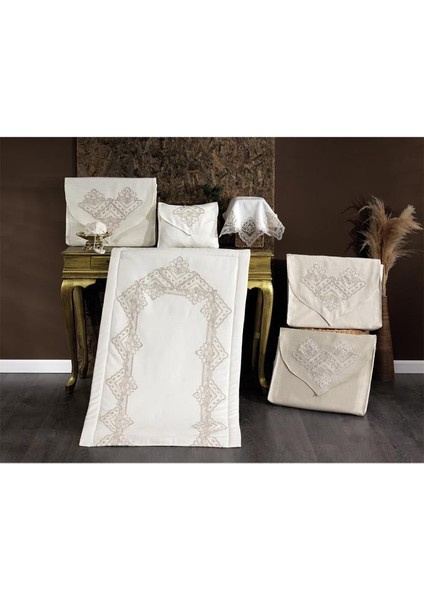 Talya Seccade Seti Krem