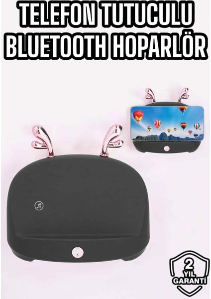 Bfs Telefon Tutuculu Akıllı Hoparlör Yüksek Ses Kaliteli Hoparlör