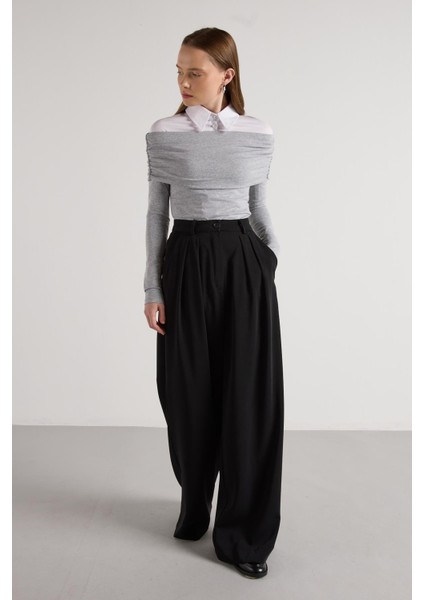 Palazzo Pantolon Siyah fırsatları