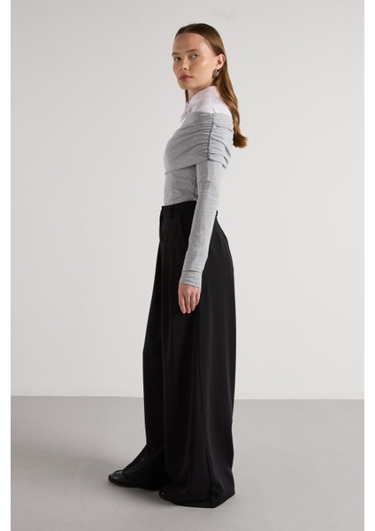 Palazzo Pantolon Siyah