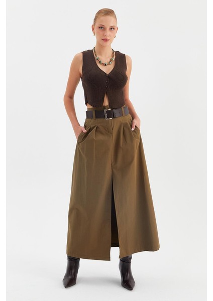 Yırtmaçlı Düz Paraşüt Etek fiyatları