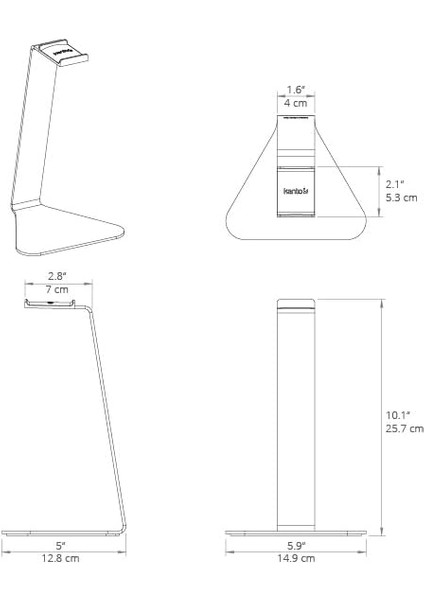 H1 Kulaklık Standı Beyaz modelleri