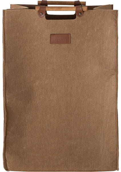 Concept Dodie Keçe Çamaşır Sepeti Koyu Bej 29.5X37.5X52.5