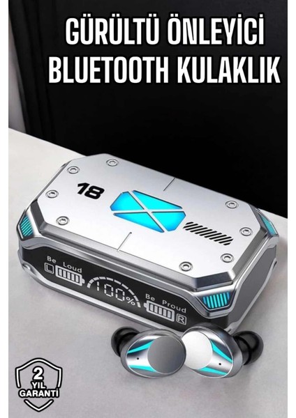 Bfs Kablosuz Powerbankli Oyuncu Kulaklığı Gürültü Önleyici