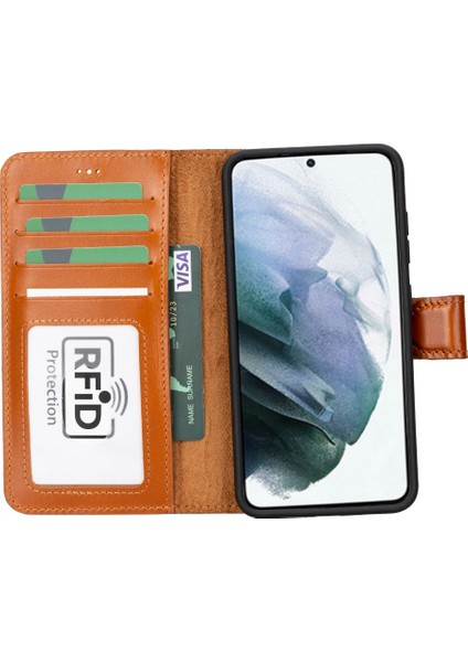 Samsung Galaxy S23 Uyumlu Deri Cüzdanlı Kılıf RST2EF Taba indirimleri