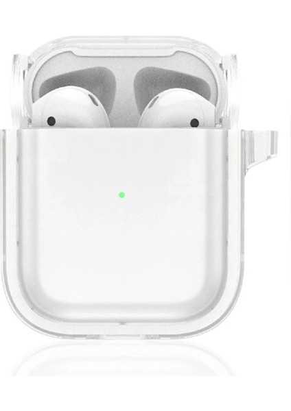 Drnds Movenchy Airpods 4 (4.nesil) Shiny Şeffaf Kılıf - Beyaz fiyatları