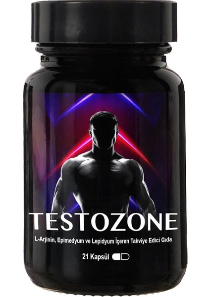 Testozone L-Argininli Epimedyumlu Lepidyumlu Erkeklerin Gücüne Testosteronuna Özel 21LI Formül