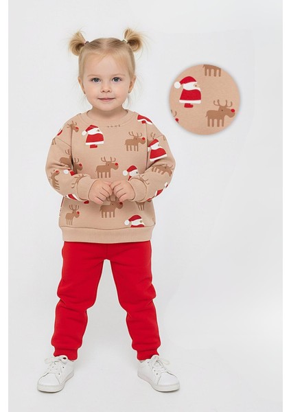 Bebek Yılbaşı Konsept Sweat Takım Noel Baba Unisex fiyatları