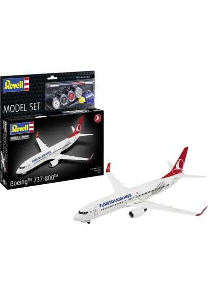 Revell M. Set Türk Hava Yolları Boeing 737-800 indirimleri
