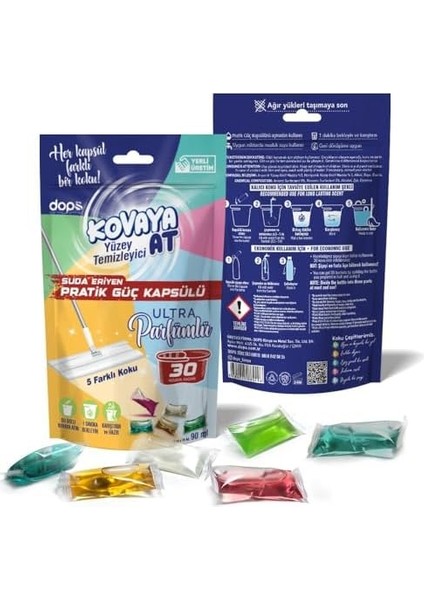 Dops Yüzey Temizleme Kapsülü 15 Karışık Parfümlü