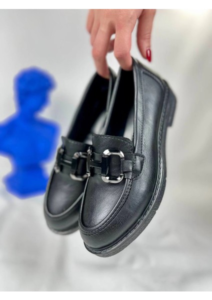 Mtxdpn KB-805 Kuback Kömür Cilt Günlük Kadın Babet (Numara: 38) modelleri