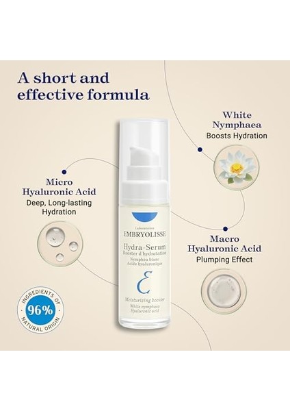 Embryolisse Hydra Serum Nemlendirici Serum 30 ml fiyatları